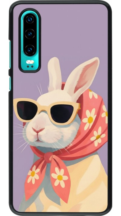 Huawei P30 Case Hülle - Easter 2026 Rabbit with scarf
