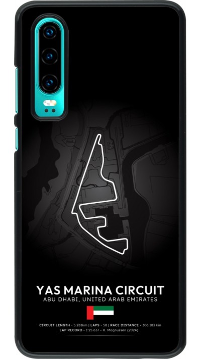 Huawei P30 Case Hülle - F1 Track 2025 Abu Dhabi