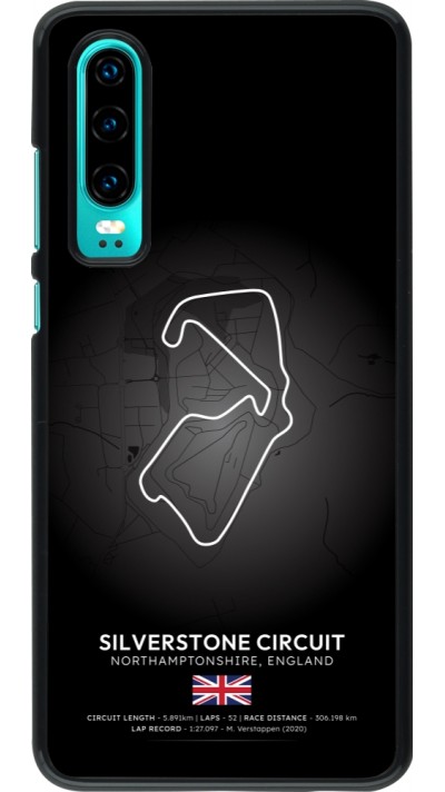 Huawei P30 Case Hülle - F1 Track 2025 Great Britan