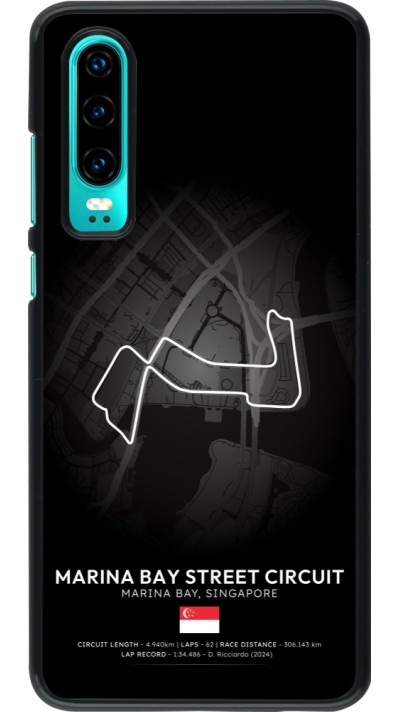 Huawei P30 Case Hülle - F1 Track 2025 Singapore