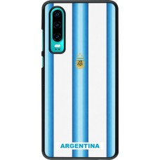 Huawei P30 Case Hülle - Argentinien 2026 personalisierbares Fussballtrikot