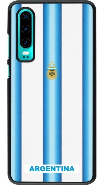 Huawei P30 Case Hülle - Argentinien 2026 personalisierbares Fussballtrikot