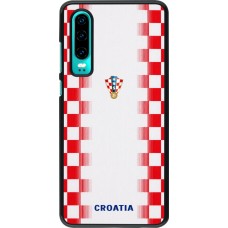 Huawei P30 Case Hülle - Kroatien 2026 personalisierbares Fussballtrikot