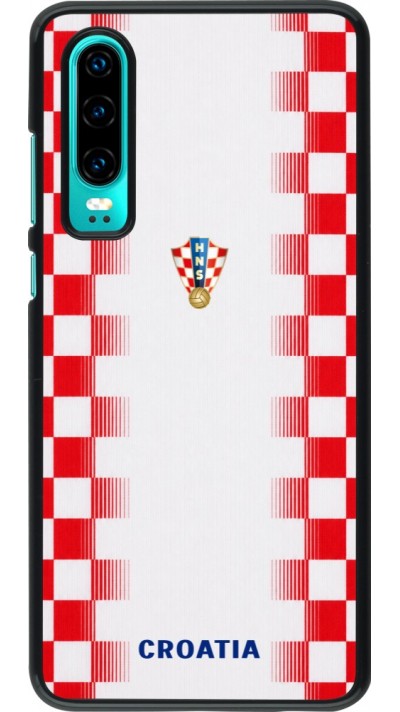 Huawei P30 Case Hülle - Kroatien 2026 personalisierbares Fussballtrikot
