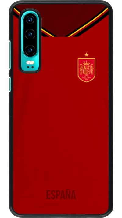 Huawei P30 Case Hülle - Spanien 2022 personalisierbares Fußballtrikot