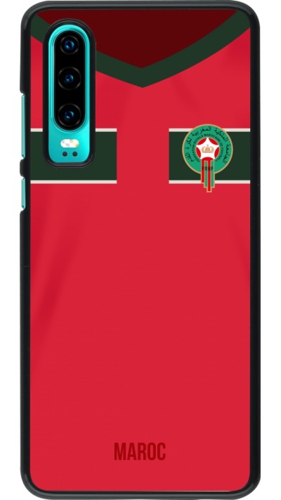 Huawei P30 Case Hülle - Marokko 2022 personalisierbares Fussballtrikot