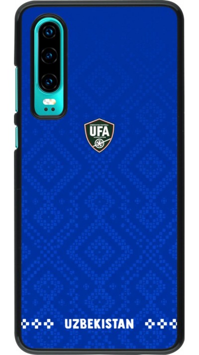 Huawei P30 Case Hülle - Usbekistan 2026 personalisierbares Fussballtrikot