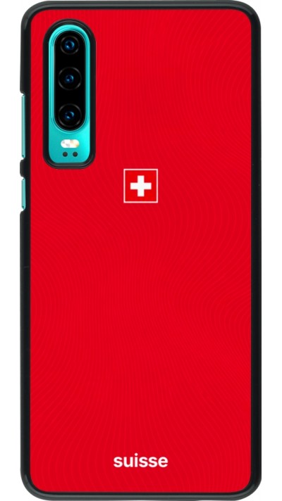 Huawei P30 Case Hülle - Schweiz 2026 personalisierbares Fussballtrikot