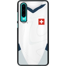 Huawei P30 Case Hülle - Schweiz Away personalisierbares Fussballtrikot