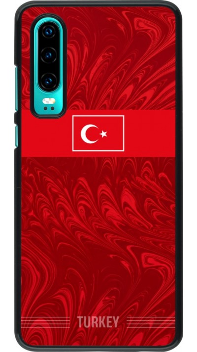 Huawei P30 Case Hülle - Türkei 2026 personalisierbares Fussballtrikot
