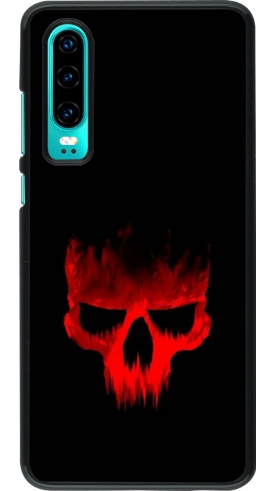 Huawei P30 Case Hülle - Halloween 2023 scary skull