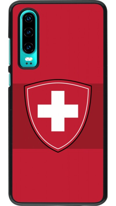 Huawei P30 Case Hülle - Hockey World Championship Ecusson Suisse