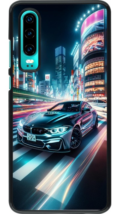Huawei P30 Case Hülle - BMW M4 Tokio Nacht