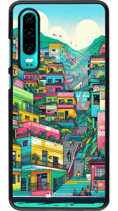Huawei P30 Case Hülle - Medellin Comuna 13 Kunst