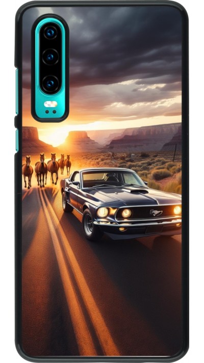 Huawei P30 Case Hülle - Mustang 69 Grand Canyon