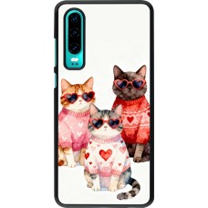 Coque Huawei P30 - Saint Valentines Day 26 Cat Love