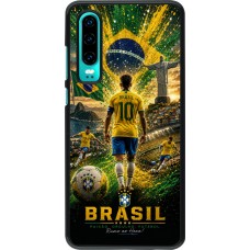 Huawei P30 Case Hülle - Fussball Brasilien splash 2026
