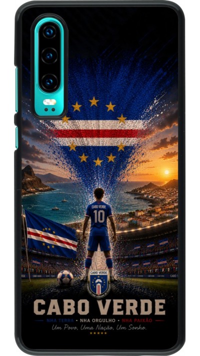 Huawei P30 Case Hülle - Fussball Kap Verde splash 2026