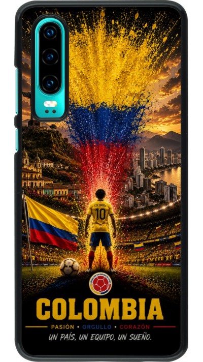 Huawei P30 Case Hülle - Fussball Kolumbien splash 2026