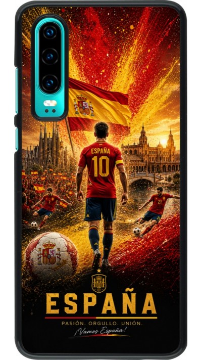 Huawei P30 Case Hülle - Fussball Espanien splash 2026
