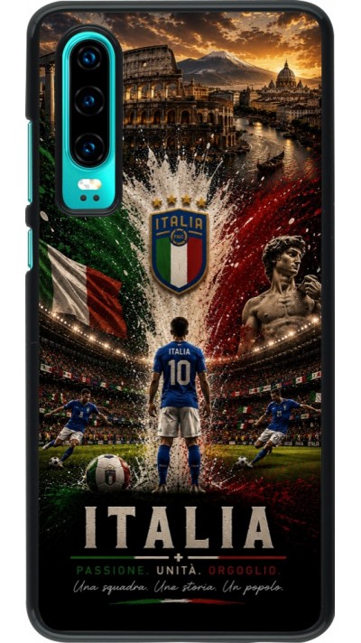 Huawei P30 Case Hülle - Fussball Italien splash 2026
