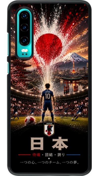 Huawei P30 Case Hülle - Fussball Japan splash 2026