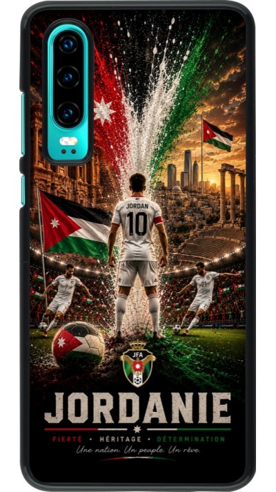 Huawei P30 Case Hülle - Fussball Jordanien splash 2026