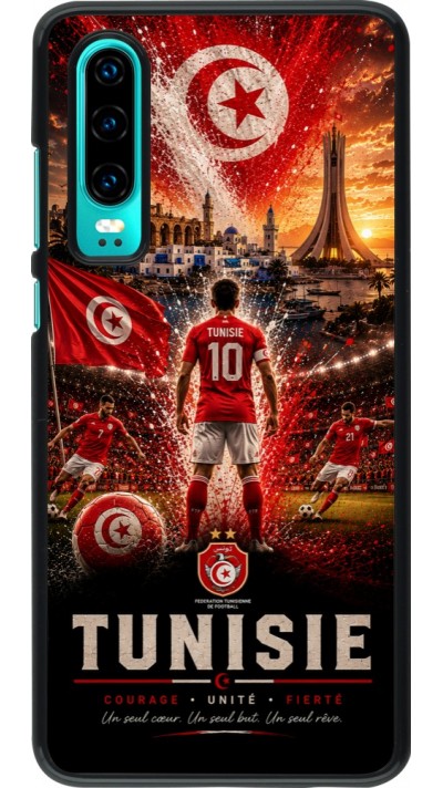 Huawei P30 Case Hülle - Fussball Tunesien splash 2026
