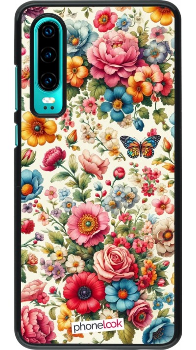 Huawei P30 Case Hülle - Spring 25 fruehling bluetend