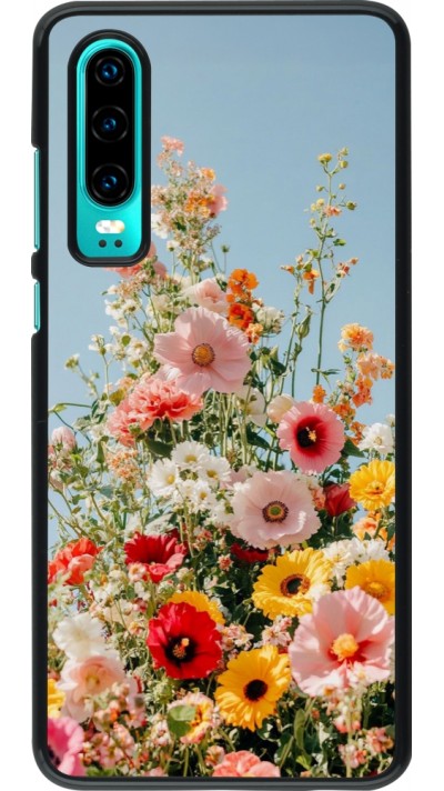 Huawei P30 Case Hülle - Spring flowers 2026