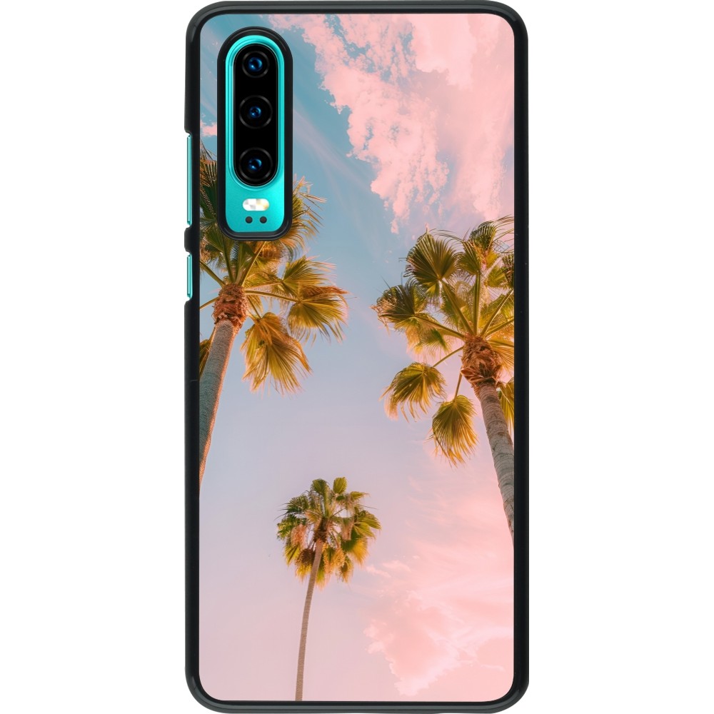 Huawei P30 Case Hülle - Summer 2025 Palmiers
