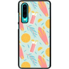 Huawei P30 Case Hülle - Summer 2025 Pattern citron