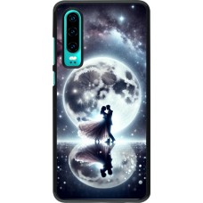Coque Huawei P30 - Valentine 2024 Love under the moon