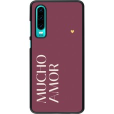Coque Huawei P30 - Valentine 2024 mucho amor rosado