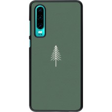 Huawei P30 Case Hülle - Christmas 22 minimalist tree