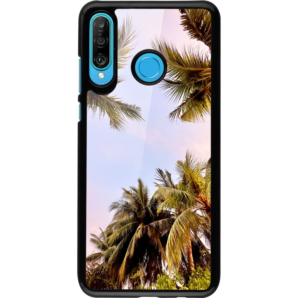 Huawei P30 Lite Case Hülle - Summer 2023 palm tree vibe