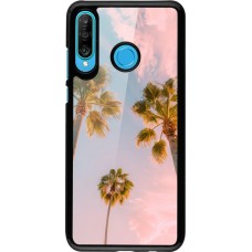 Huawei P30 Lite Case Hülle - Summer 2025 Palmiers