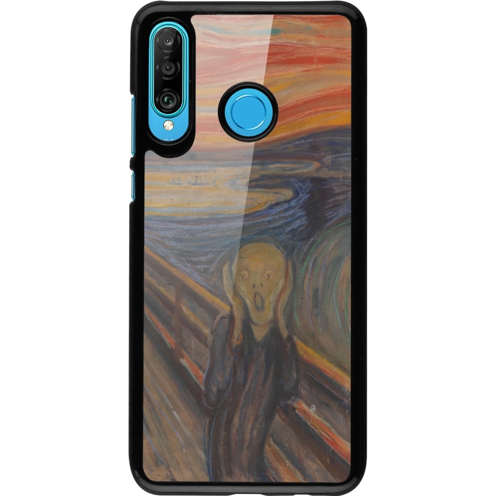 Huawei P30 Lite Case Hülle - Kunstbild - Der Schrei - Edvard Munch