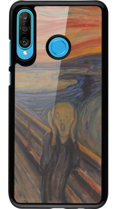 Huawei P30 Lite Case Hülle - Kunstbild - Der Schrei - Edvard Munch