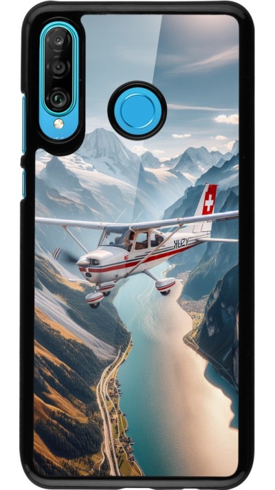 Coque Huawei P30 Lite - Vol Alpin Suisse