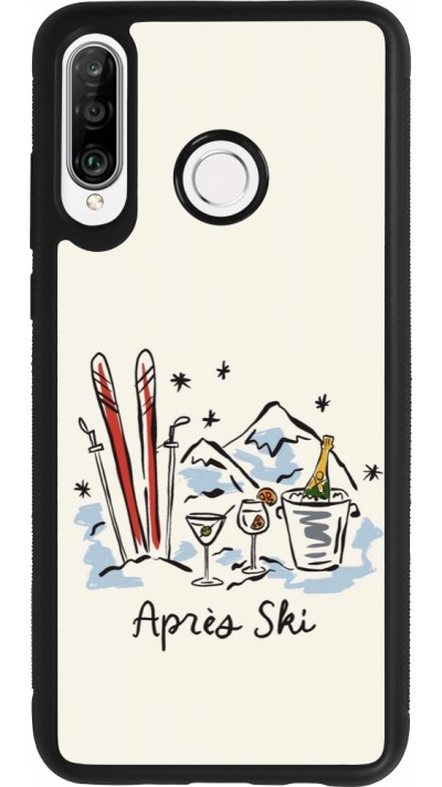 Huawei P30 Lite Case Hülle - Silikon schwarz After the sky 2026