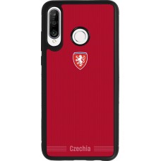 Huawei P30 Lite Case Hülle - Silikon schwarz Tschechische Republik 2026 personalisierbares Fussballtrikot