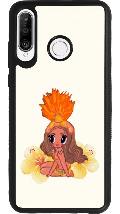 Huawei P30 Lite Case Hülle - Silikon schwarz Karol G Tropicoqueta