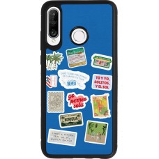 Huawei P30 Lite Case Hülle - Silikon schwarz Seals of the Dominican Republic DTMF