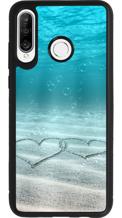 Huawei P30 Lite Case Hülle - Silikon schwarz Summer 18 19