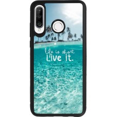 Coque Huawei P30 Lite - Silicone rigide noir Summer 18 24