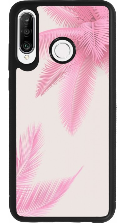 Huawei P30 Lite Case Hülle - Silikon schwarz Summer 20 15