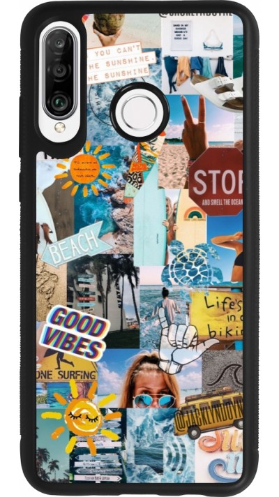 Huawei P30 Lite Case Hülle - Silikon schwarz Summer 2021 15