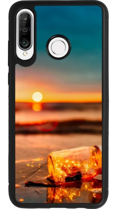 Huawei P30 Lite Case Hülle - Silikon schwarz Summer 2021 16