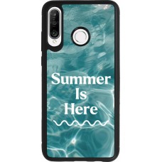 Huawei P30 Lite Case Hülle - Silikon schwarz Summer 2025 Summer is here